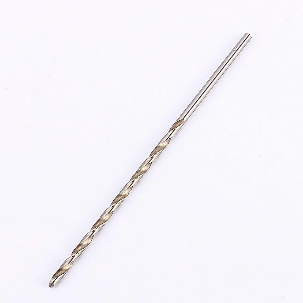 Bardzo długi wiertło spiralne, wiertło walcowe HSS długość 160mm narzędzia do wiercenia w drewnie (4 mm)