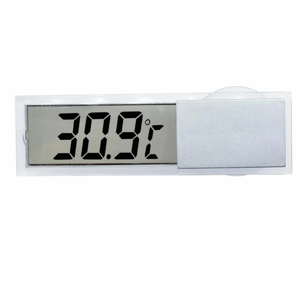 DollaTek Termometry do akwarium, termometr samochodowy, elektroniczny cyfrowy LCD, termometr do cia?a zewn?trznego, s?odka woda wewn?trzna