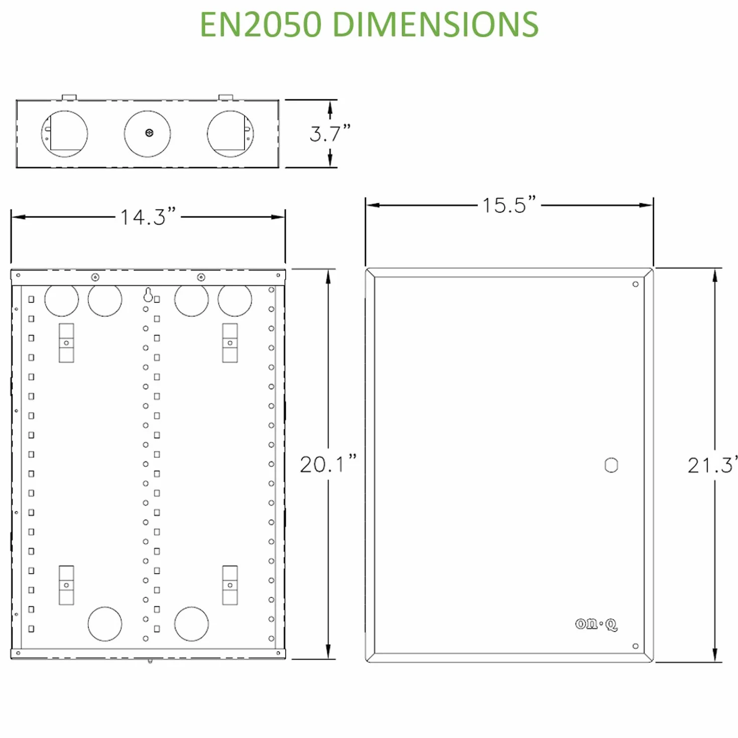 Legrand EN2050 obudowa na nośniki OnQ z drzwiami na zawiasach, metalowa skrzynka na nośniki 50 cm z zamkiem na klucze, skrzynka do zarządzania kablami do ukrycia kabli i urządzeń do przechowywania,