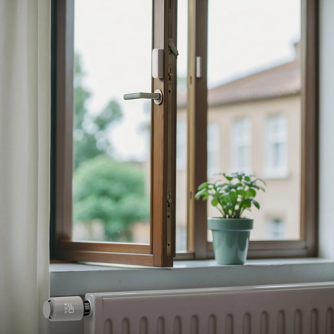 Hama Kontakt okienny WiFi czujnik okien/drzwi 2,4 GHz alarm na telefon