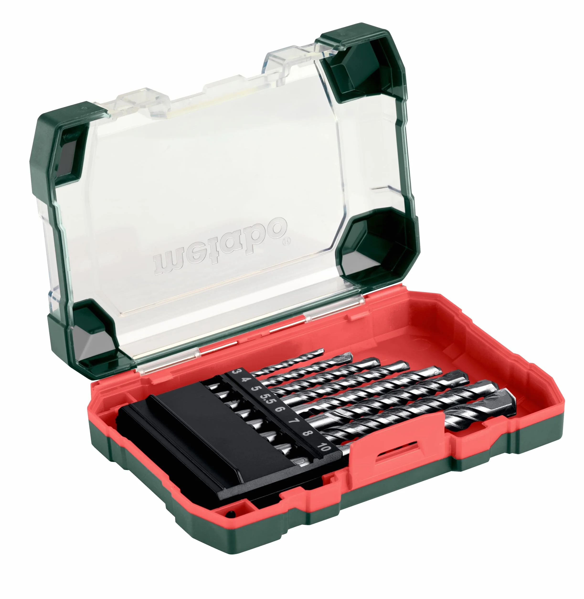 Metabo Kaseta z wiertłami do kamienia 8-częściowa SP 626706000