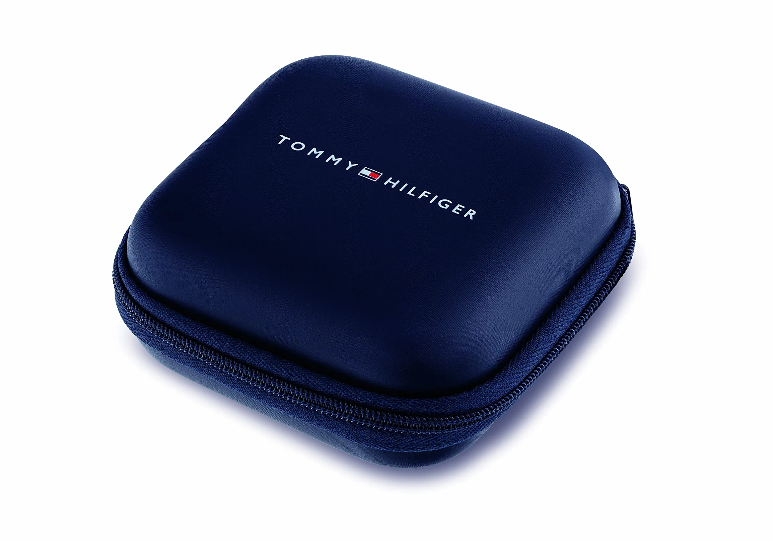 Tommy Hilfiger Herren Armband aus braunem geflochtenem Leder mit Edelstahl Detail, Magnetverschluss, Maße: Länge: 19 cm, 2790330