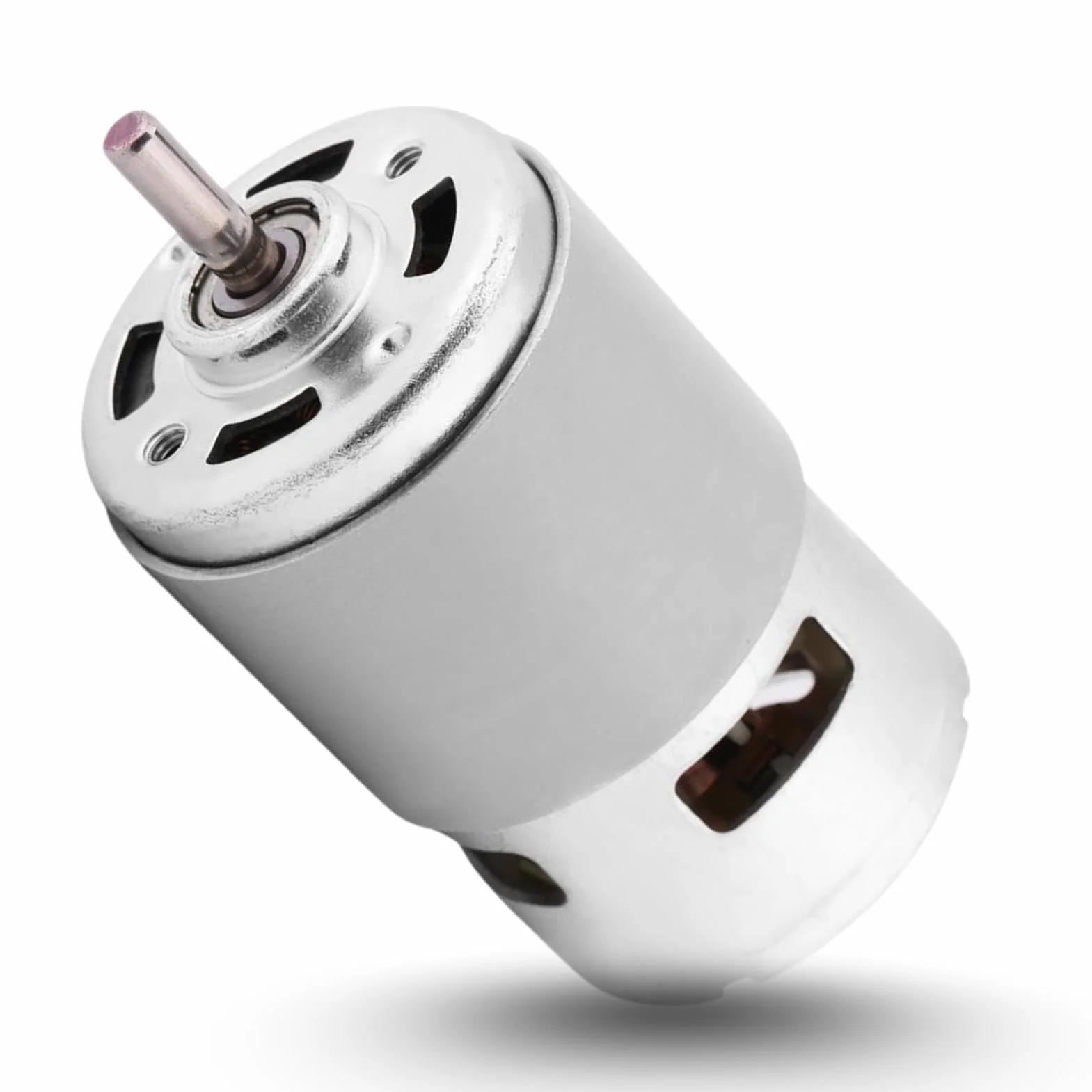 Jadeshay Mini silnik DC - mikrosilnik elektryczny 12 V 0,32 A 150 W 13000-15000 obr./min DC silnik bezszczotkowy duży moment obrotowy wysoka moc do narzędzi elektrycznych