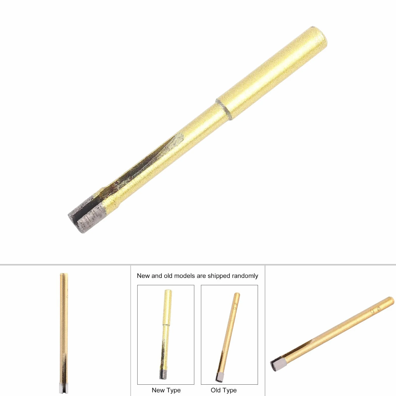 Diamentowy Wiertło do Płytek, Betonu i Marmuru - Noża Tartaku 1pc do Precyzyjnego Cięcia w Ceramice i Kamieniu (6MM)