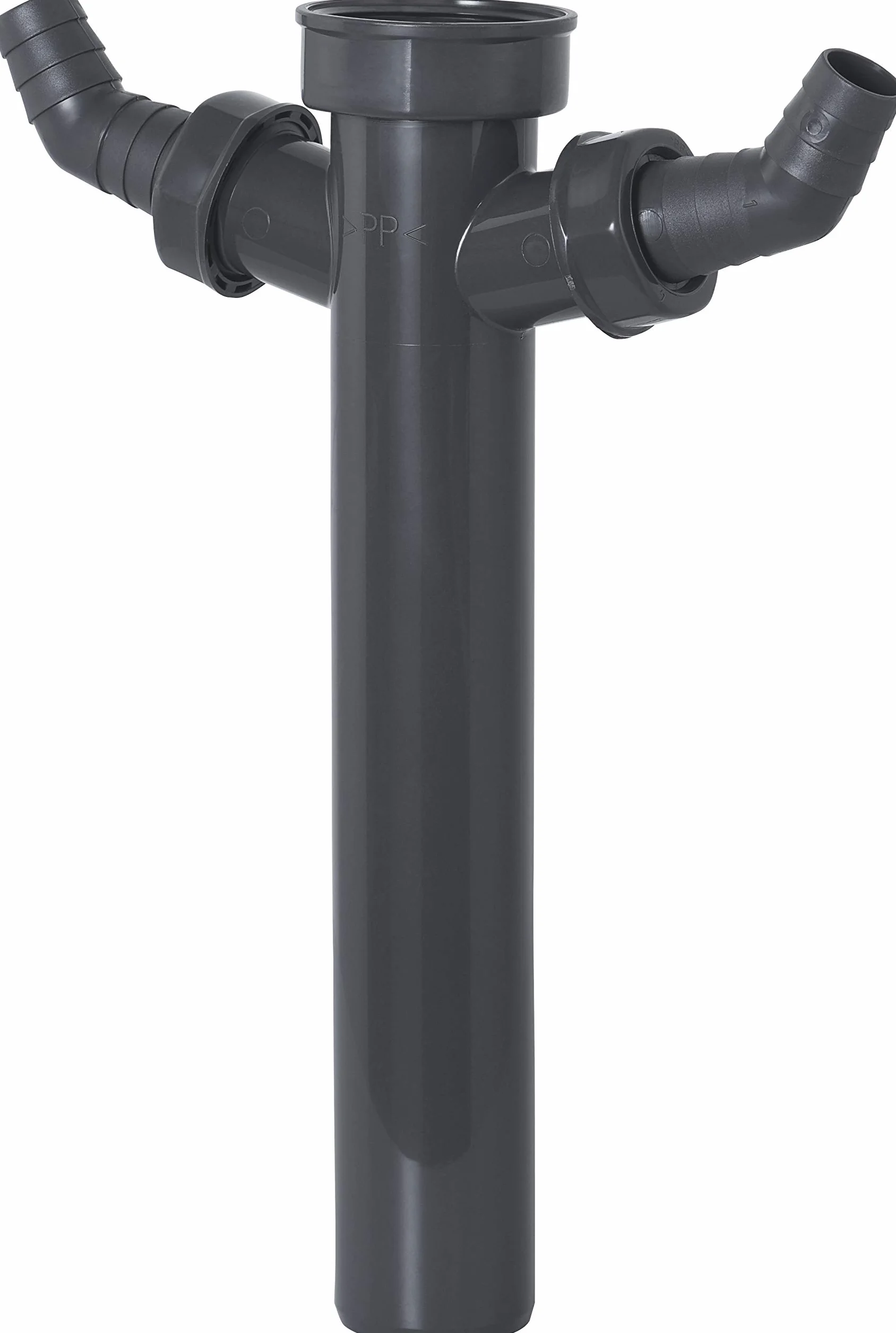 Cornat Rura regulacyjna z recyklingu – 1 1/2 cala x 40 mm – długość 250 mm – z dwoma przyłączami urządzeń – wyprodukowana z tworzyw sztucznych pochodzących z recyklingu – Made in Germany jakość/rura