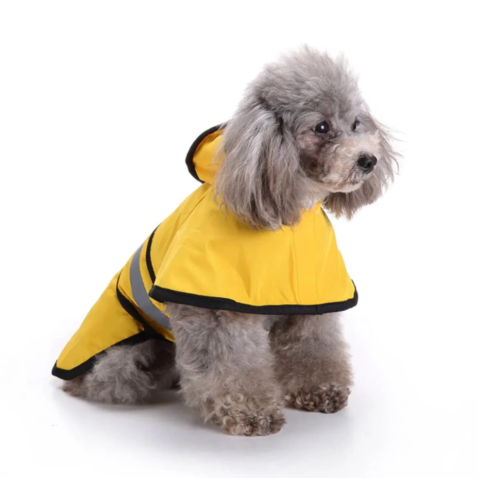 Płaszcz przeciwdeszczowy dla psów, Odblaskowy płaszcz przeciwdeszczowy dla psa Duży stylowy bezpieczny mały średni duży pies ubrania wodoodporny Golden Retriever Labrador(Xxxl)