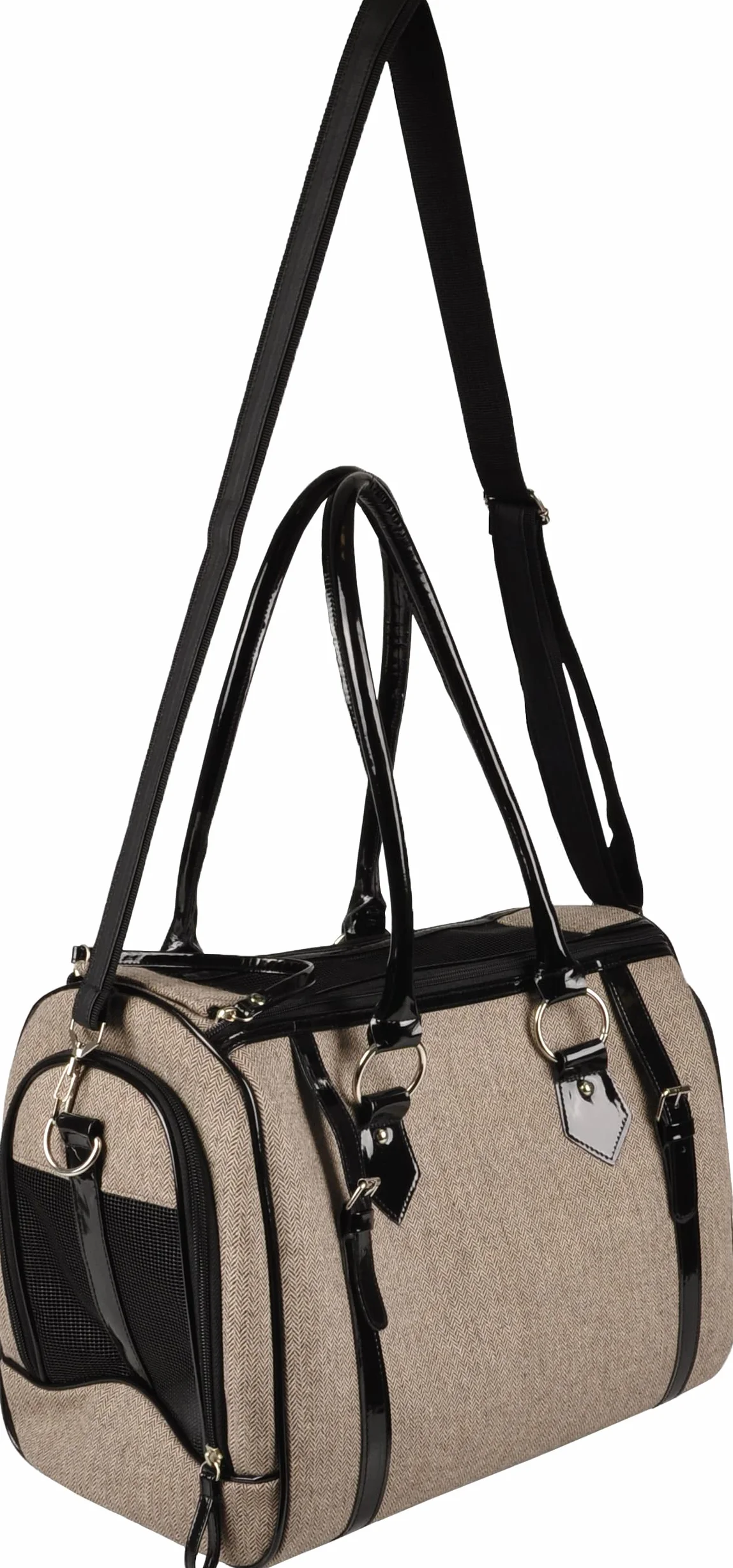 Flamingo F Torba transportowa CILOU 1 Brązowy 37X24X31CM