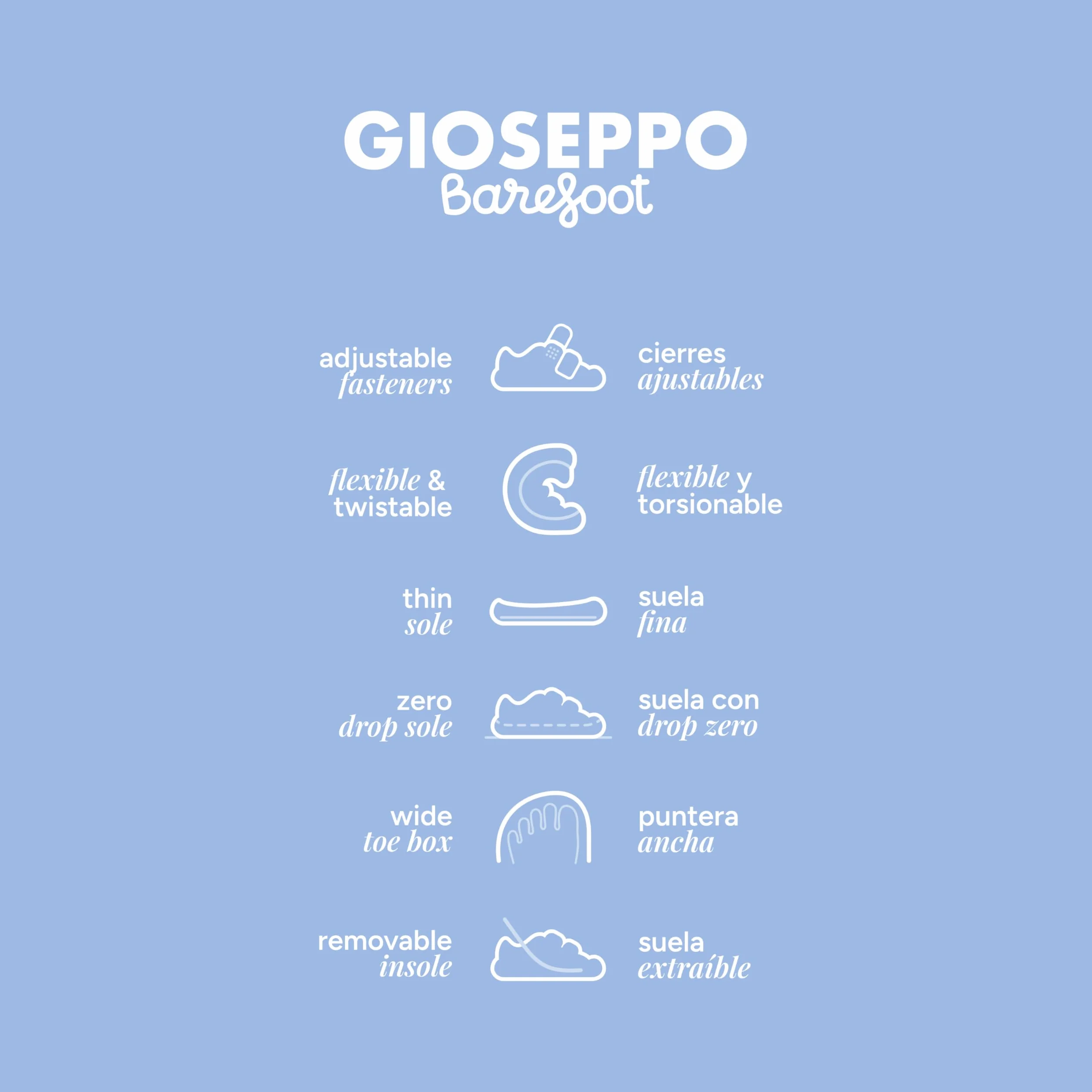 GIOSEPPO Niemowlęta - chłopcy LandaffKlapki
