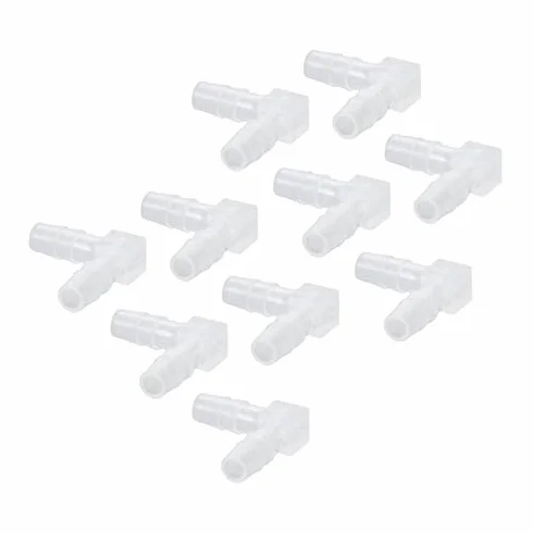 KIMISS Elbow Hose Barb 90 stopni 10 szt plastikowe złączki L do węży adapter równy akwarium