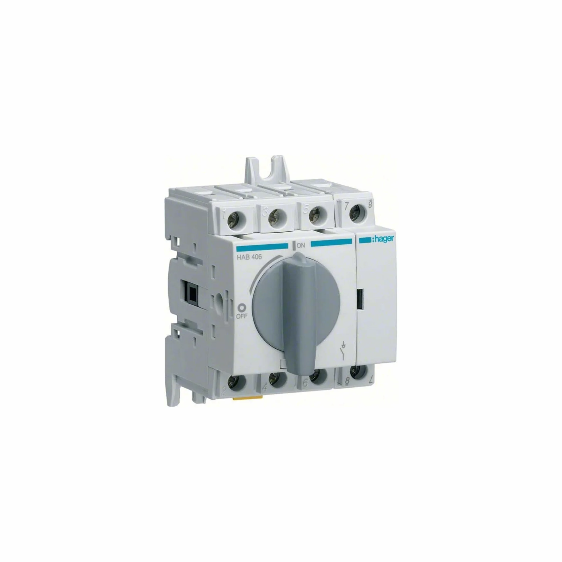 Hager HAB406 odłącznik obciążenia + odłączanie 4P 63A