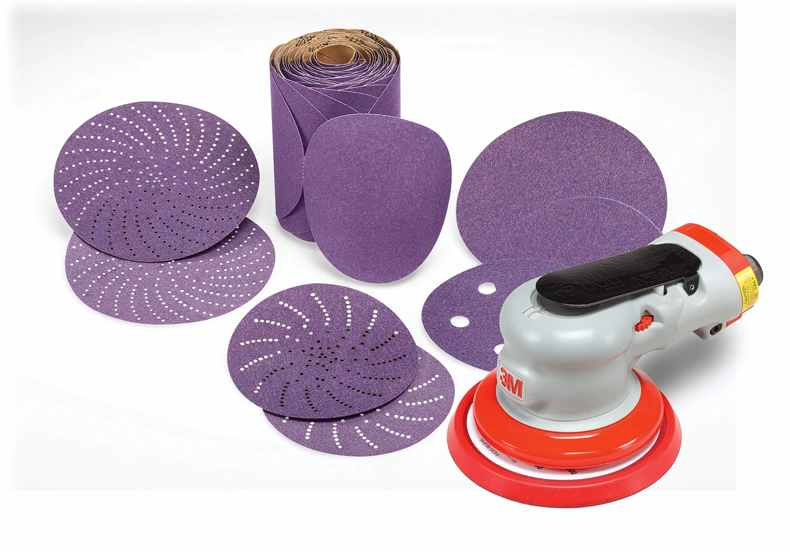 3M Cubitron II Stikit Disc 775L, 87430, opakowanie wielopakowe, 15 cm x NH, 240+, 320+, 400+ powłoka cięta kąt cięcia flet fioletowy