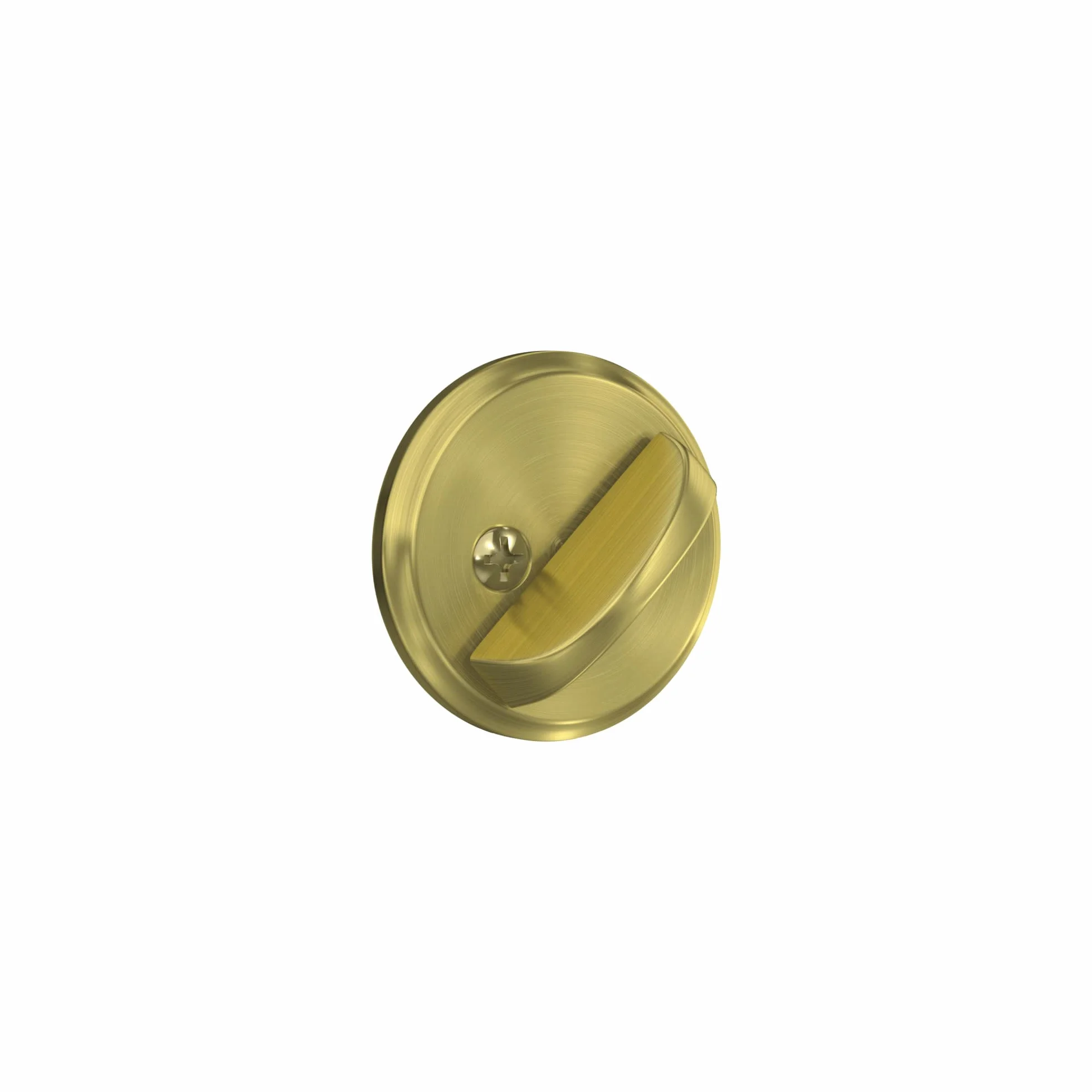 SCHLAGE Lock Company Zamek zasuwkowy, jednocylindrowy, satynowy mosiądz (B60 N 608)