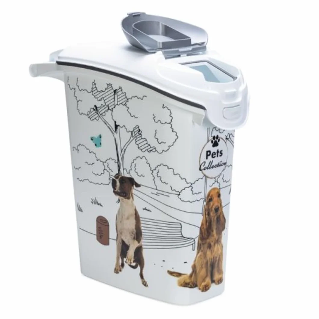 Curver PetLife pojemnik na karmę dla psów, 10 kg/23 l, 23,5 x 49,7 x 50,30 cm