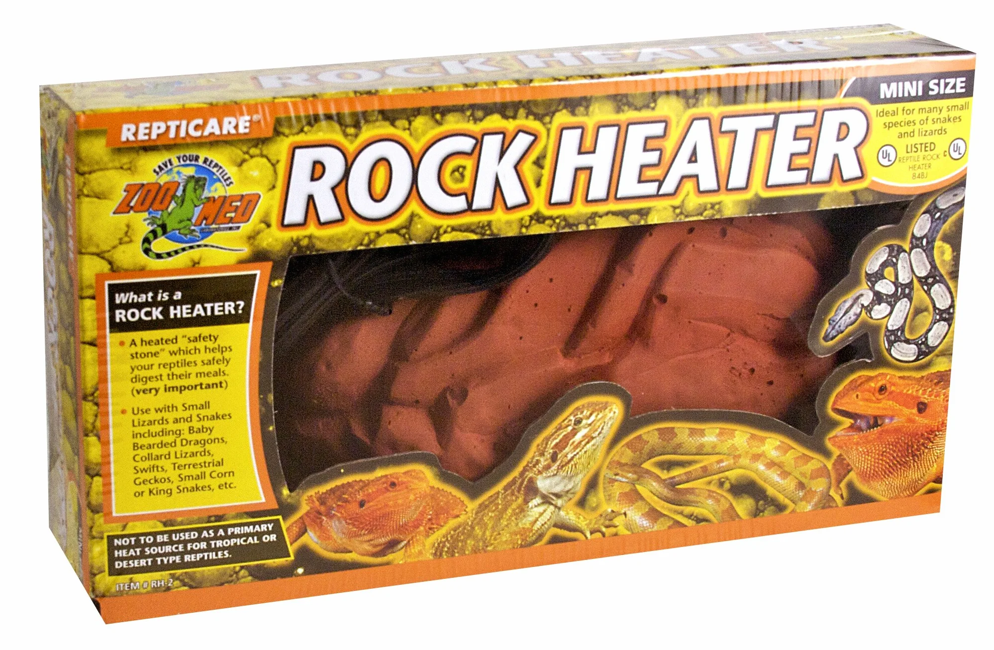 Zoo Med RH-1E grzałka dla gadów Rock Heater M, 10 W, miejsce ogrzewania dla gadów