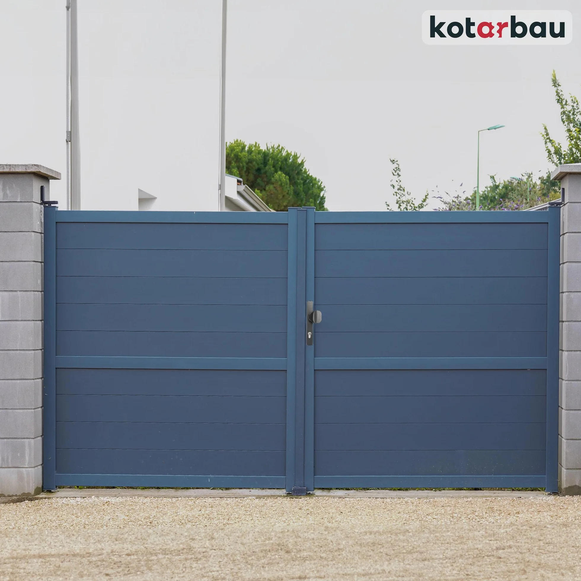 KOTARBAU® Pochwyt-pochwyt Antracyt 90 mm Aluminium