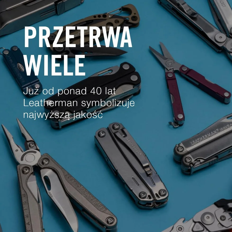 Leatherman Multitool Wave Plus - Narzędzie ze Stali Nierdzewnej 18 w 1 w Wytrzymałej Wersji z Ostrzami, Szczypcami i Obcinakami, Czarny