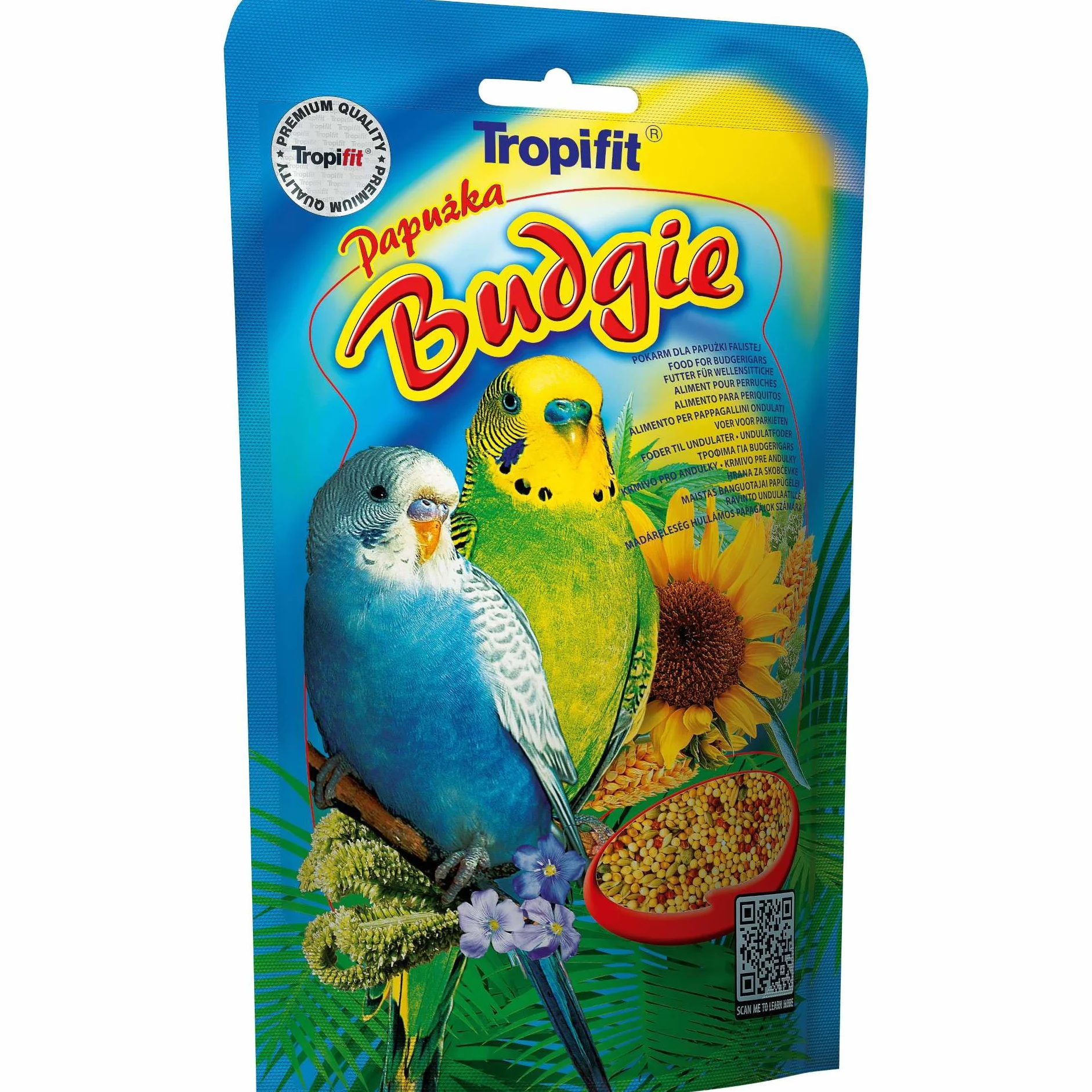 Tropifit Budgie 52332 Pokarm dla Papug, 250 g