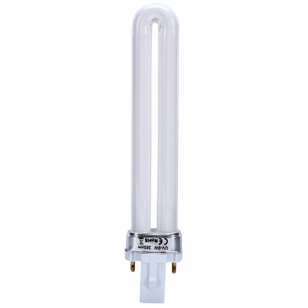Lampy LED 9 W Zapasowa świetlówka UV Żarówki W Kształcie Litery U do Suszarki do Paznokci