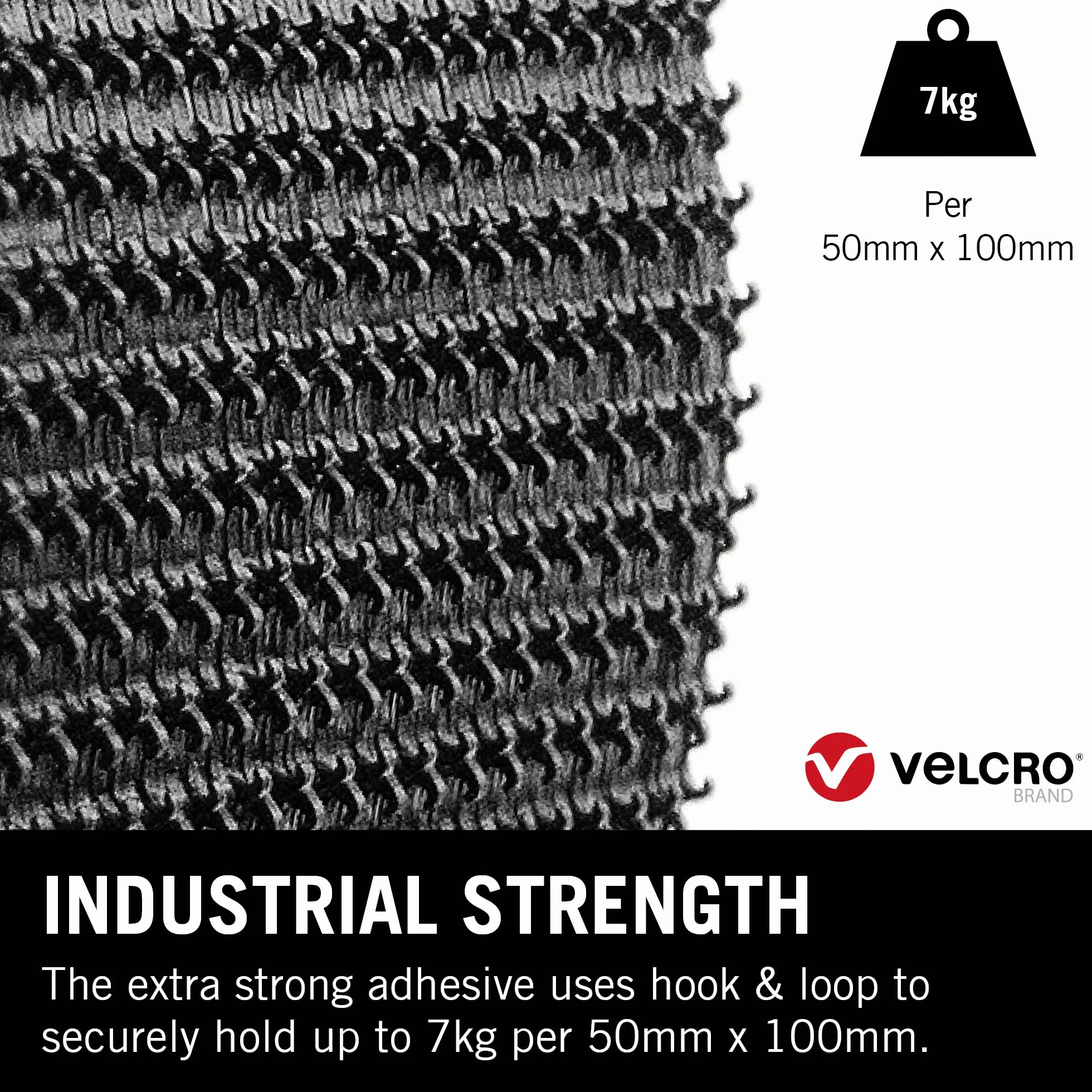 Velcro Heavy Duty Stick On Coins VEL-EC60248 Rzep, Czarny, 45mm x 6 szt.