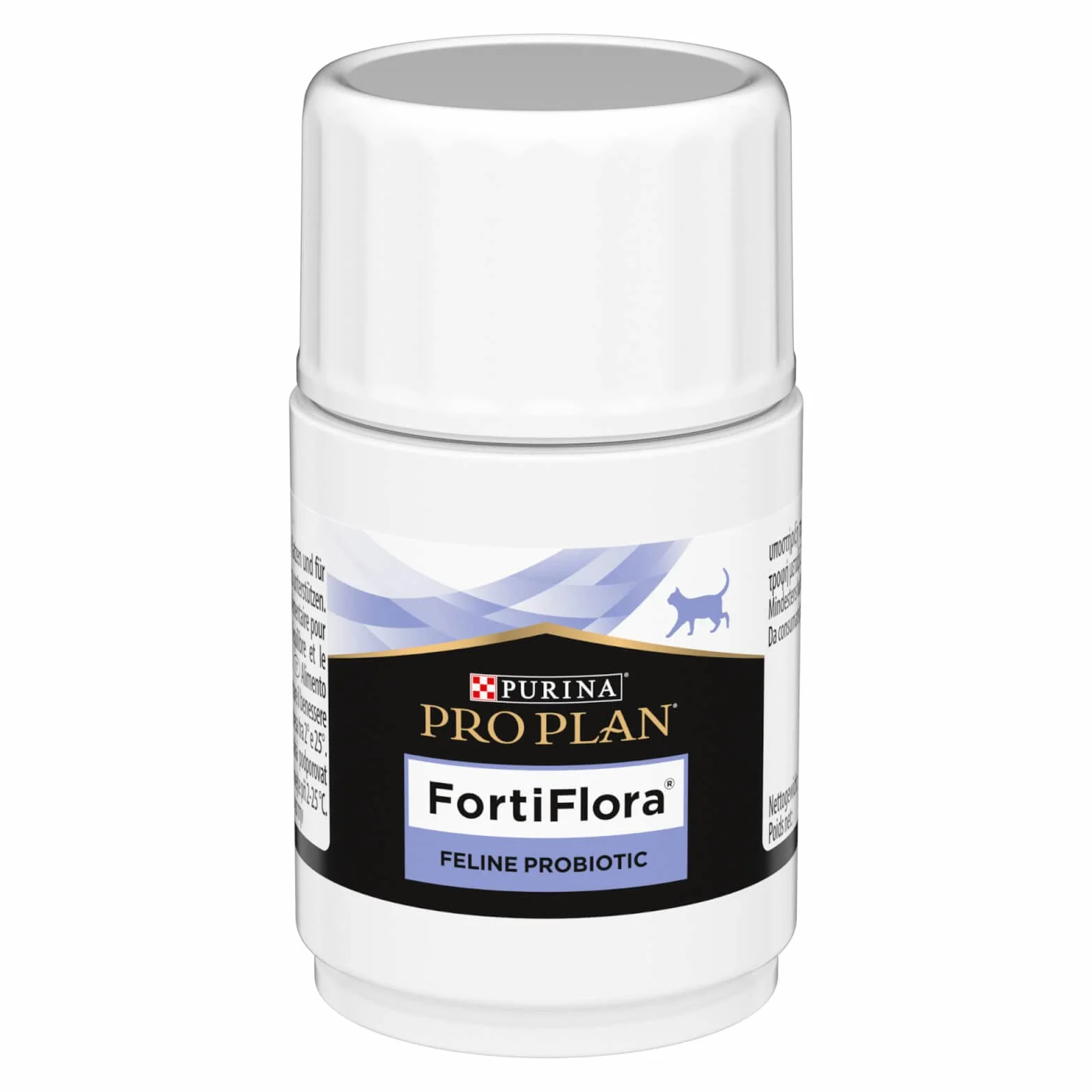 Pro Plan Forti Flora, karma uzupełniająca dla kotów wspomagająca zdrowie jelit, z probiotykami, 30 tabletek do żucia