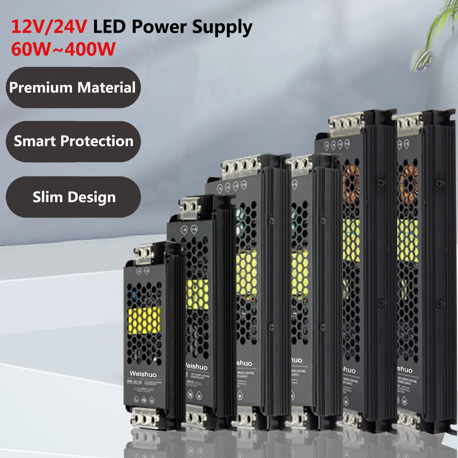 Transformator LED 12V 8.3A 100W IP20 Niskonapięciowy Transformator AC 220V na 12V DC Stałe Napięcie Ultra Cienki Driver LED Uniwersalny Zasilacz Moduł dla Wewnętrznych Świateł LED