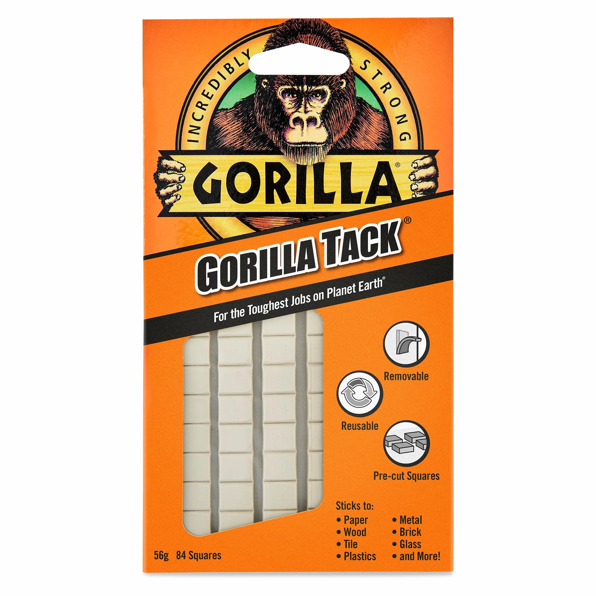 Gorilla 3144001 Tack 56 g, biały