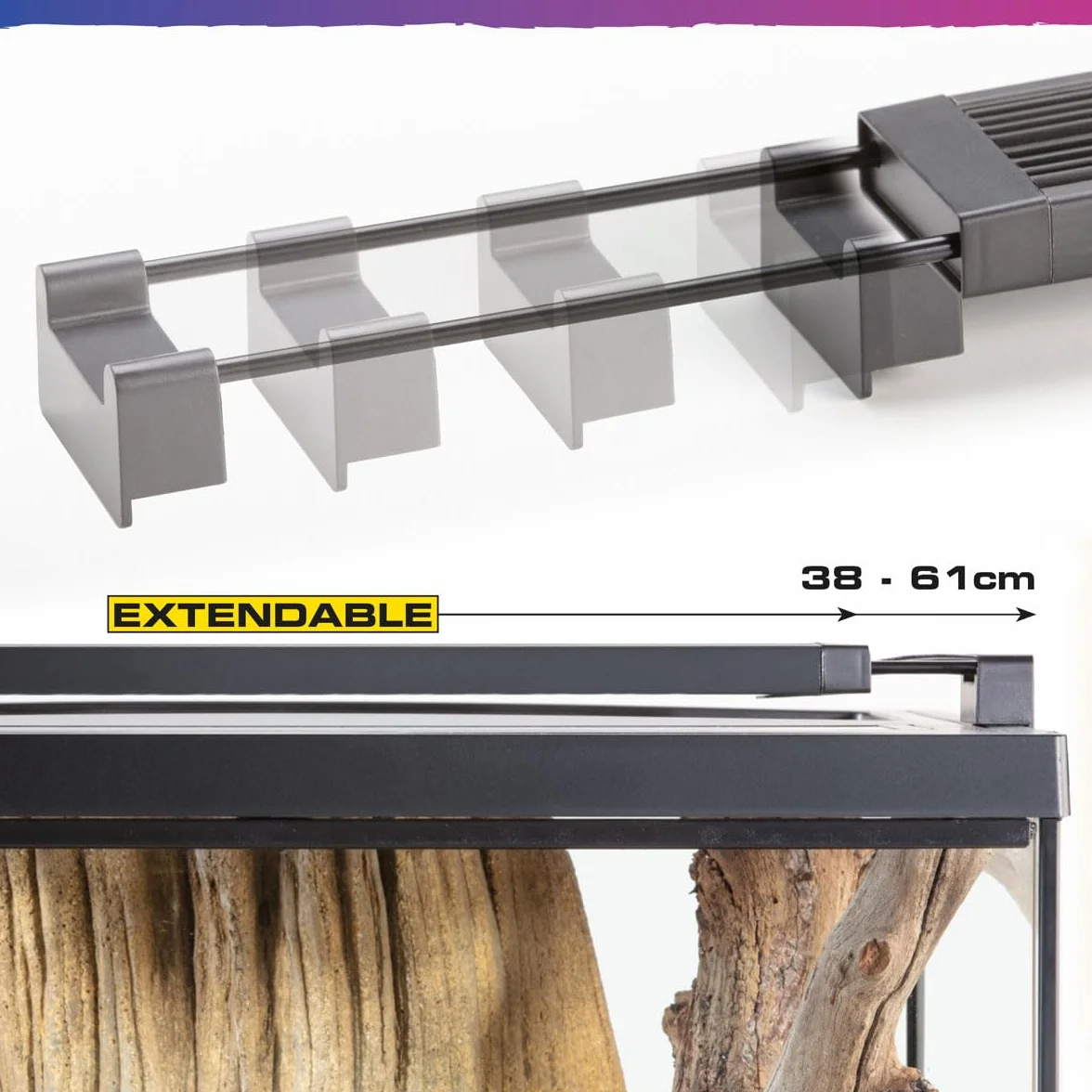 Exo Terra TerraSky oświetlenie terrariów UV LED, 10 W