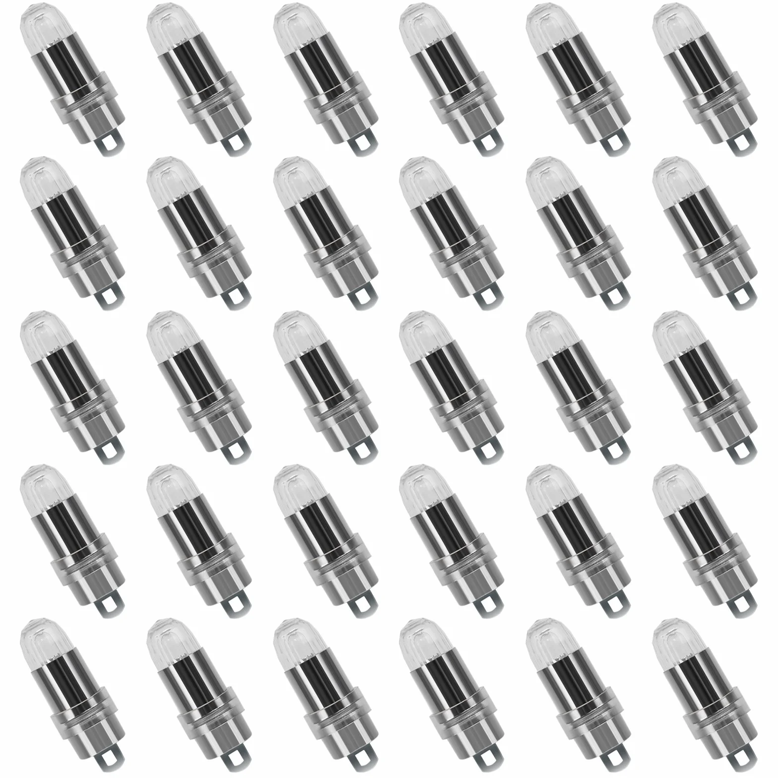 Lihao Mini diody LED do balonów, papierowych latarni, lampionów, wodoszczelne oświetlenie LED, ciepła biel, na wesele, imprezę, 30 sztuk