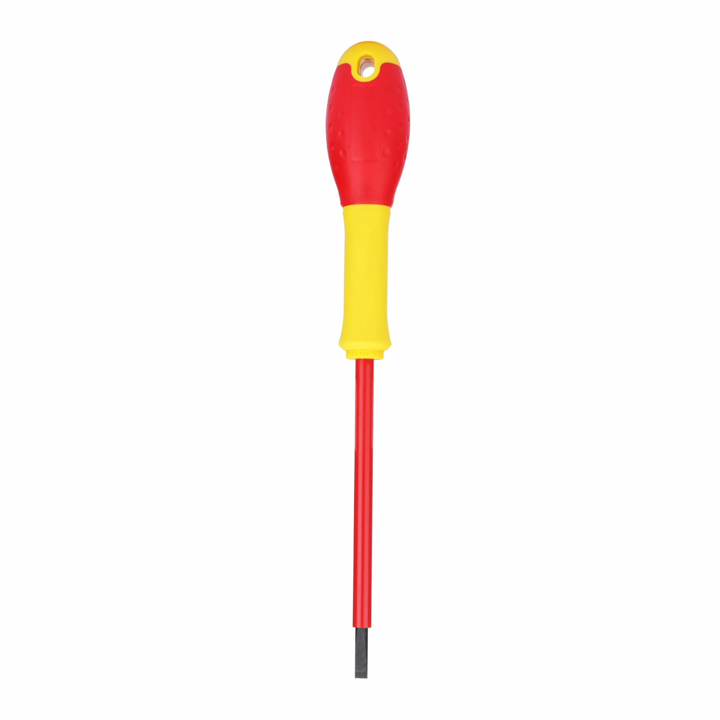 Stanley FatMax śrubokręt płaski (izolowany, końcówka równoległa 4 mm, długość 100 mm, chromowo-wanadowy, Soft-Grip) 0-65-412