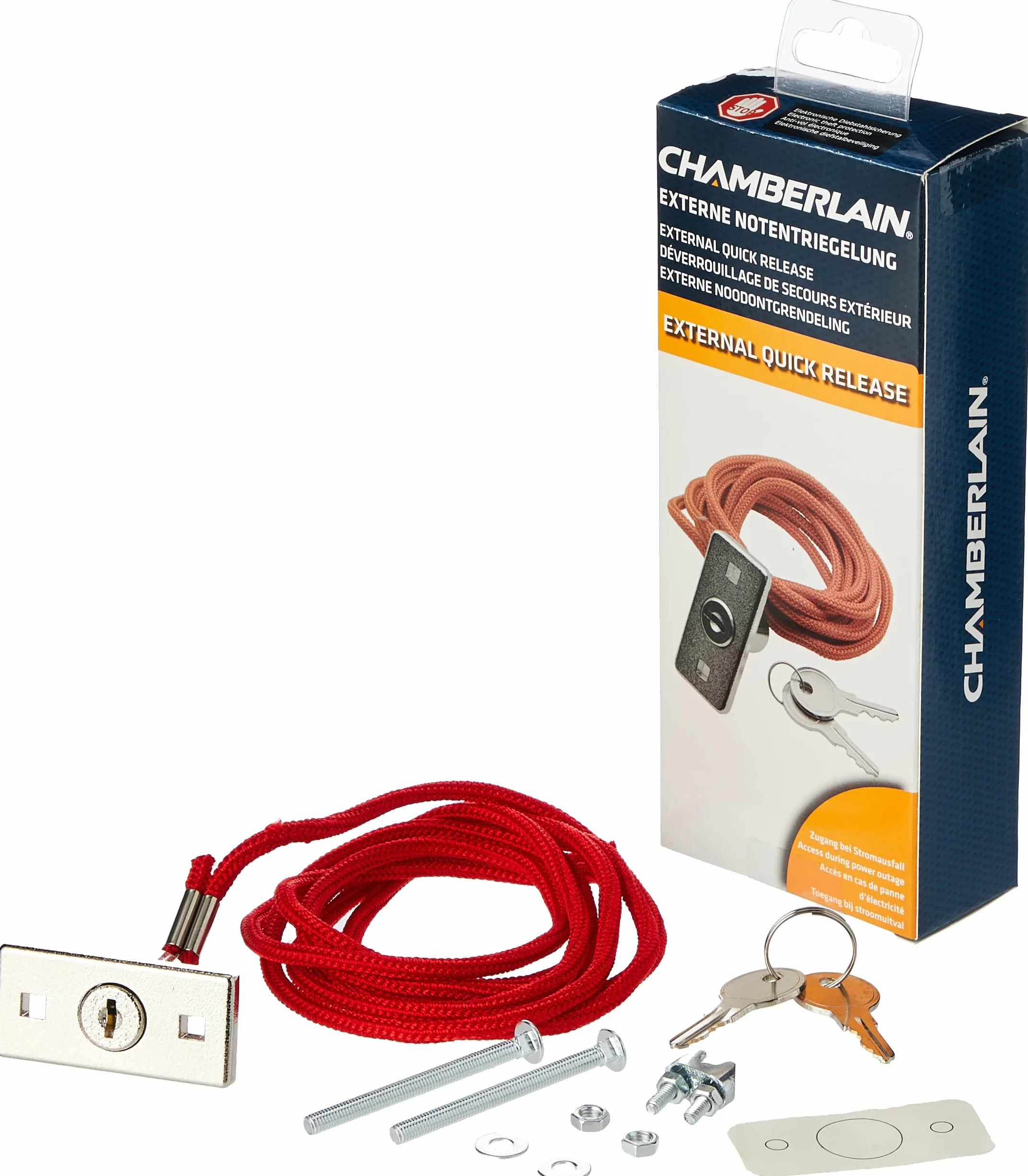 Chamberlain 1702REV-01 Zewnętrzna szybkozłączka do automatycznych drzwi garażowych