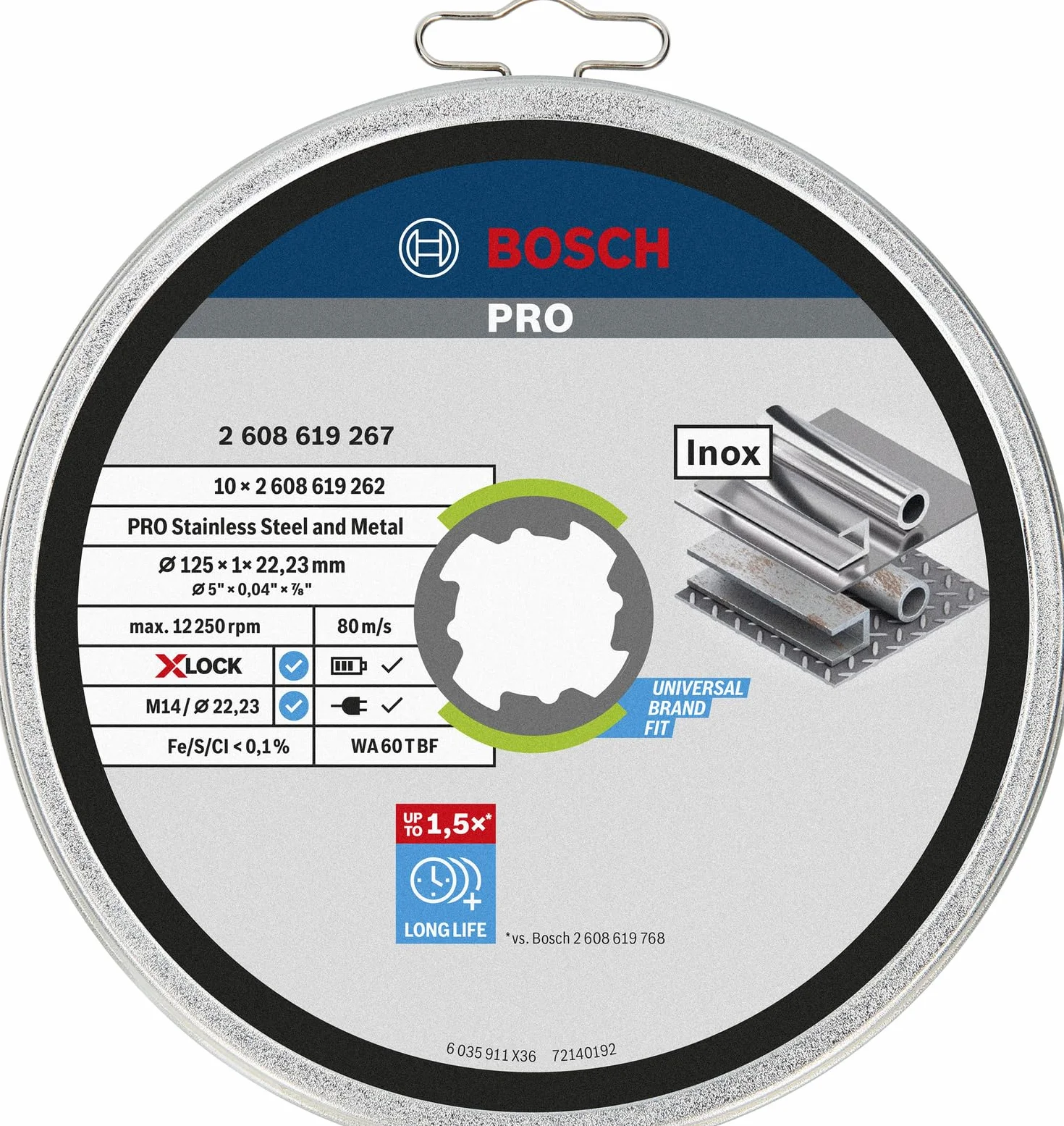 Bosch Professional Tarcza Ø 125 mm