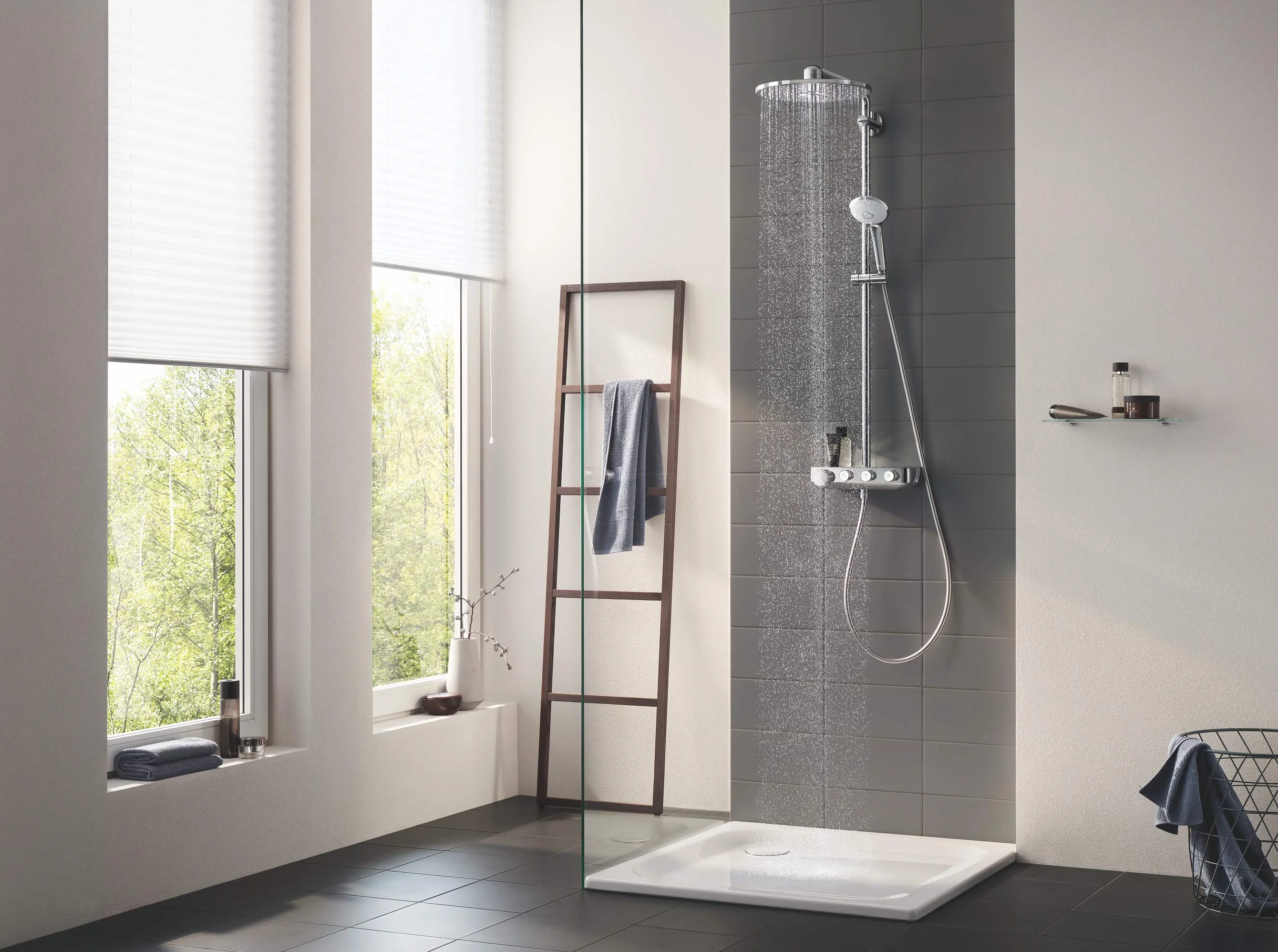 Grohe Euphoria SmartControl System 310 Duo, system prysznicowy z bateri? termostatyczn?, monta? ?cienny, chrom - 26507000