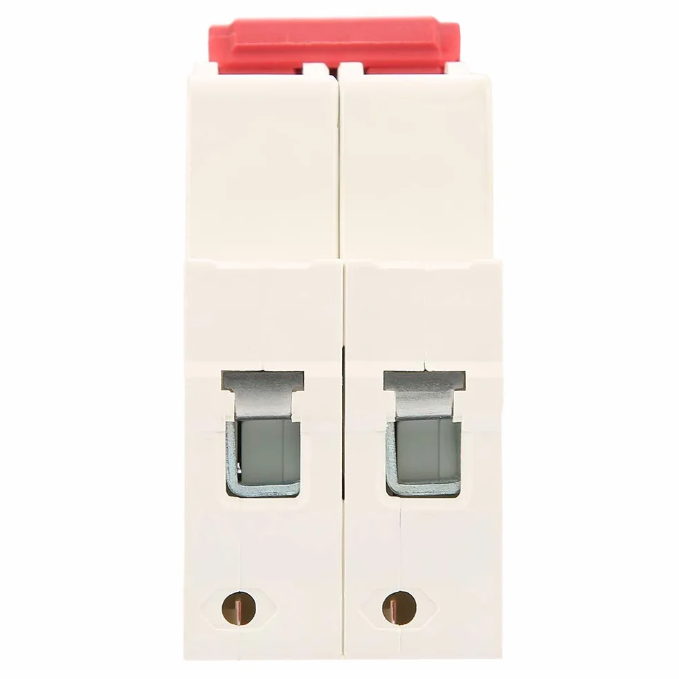 Wyłącznik, Wyłącznik Miniaturowy 2P DC MCB, Wyłącznik 500V DC DZ47-63Z-2P, Wyłącznik Nadprądowy 16A 20A 63A Opcjonalnie, 20A