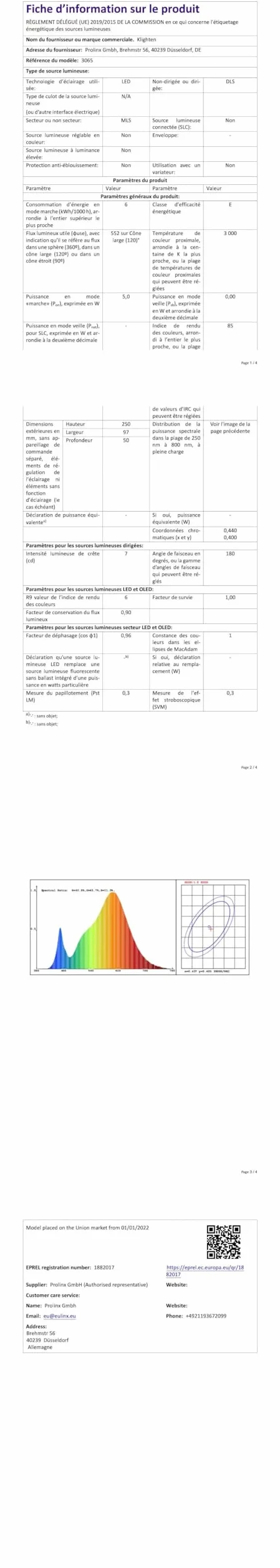 Klighten Lampa ścienna LED, 2 sztuki, 3 W + 3 W, 2-punktowa, 3000 K, z 2 przełącznikami, okrągły reflektor ścienny, obracany o 330°/regulowany o 60°, do salonu, aluminium, ciepła biel, biały