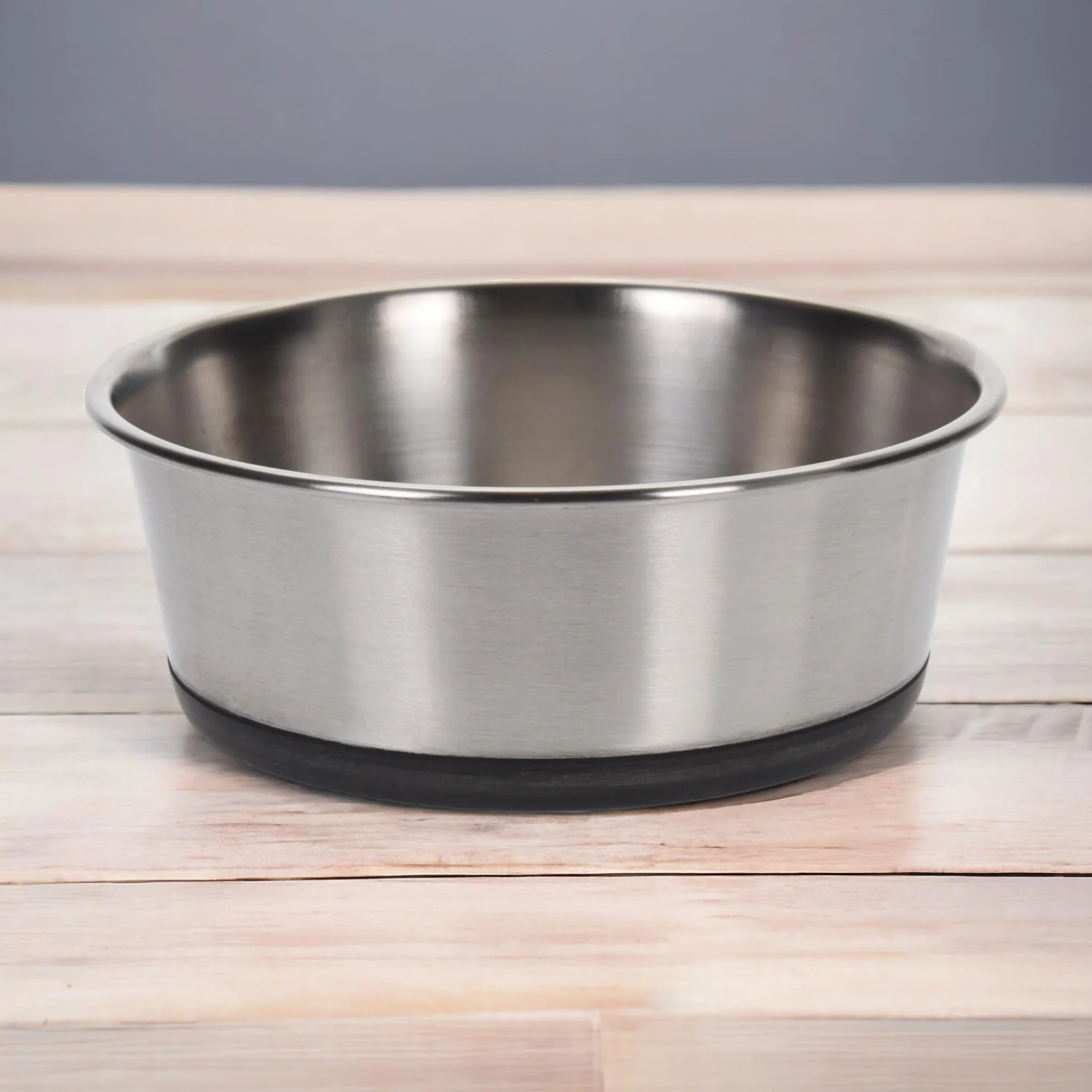 Miska dla psa i kota ze stali nierdzewnej antypoślizgowa 16 x 6 cm