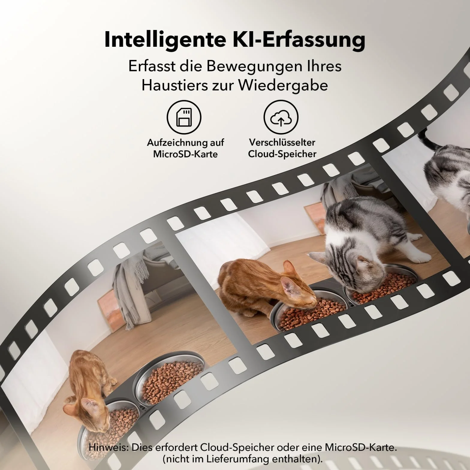 PETLIBRO ETLIBRO Dozownik karmy 2 kot z kamerą 1080P, 5G i 2,4G WiFi automatyczny karmnik dla zwierząt z miskami ze stali nierdzewnej, miski dla kotów lub psów