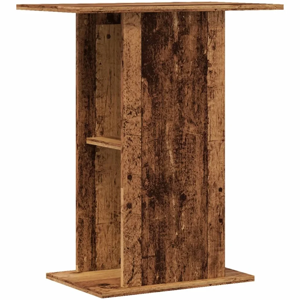 vidaXL Szafka pod akwarium, stare drewno, 36x60,5x72,5 cm, stolik pod akwarium, szafka akwariowa, szafka pod akwarium, stolik akwariowy