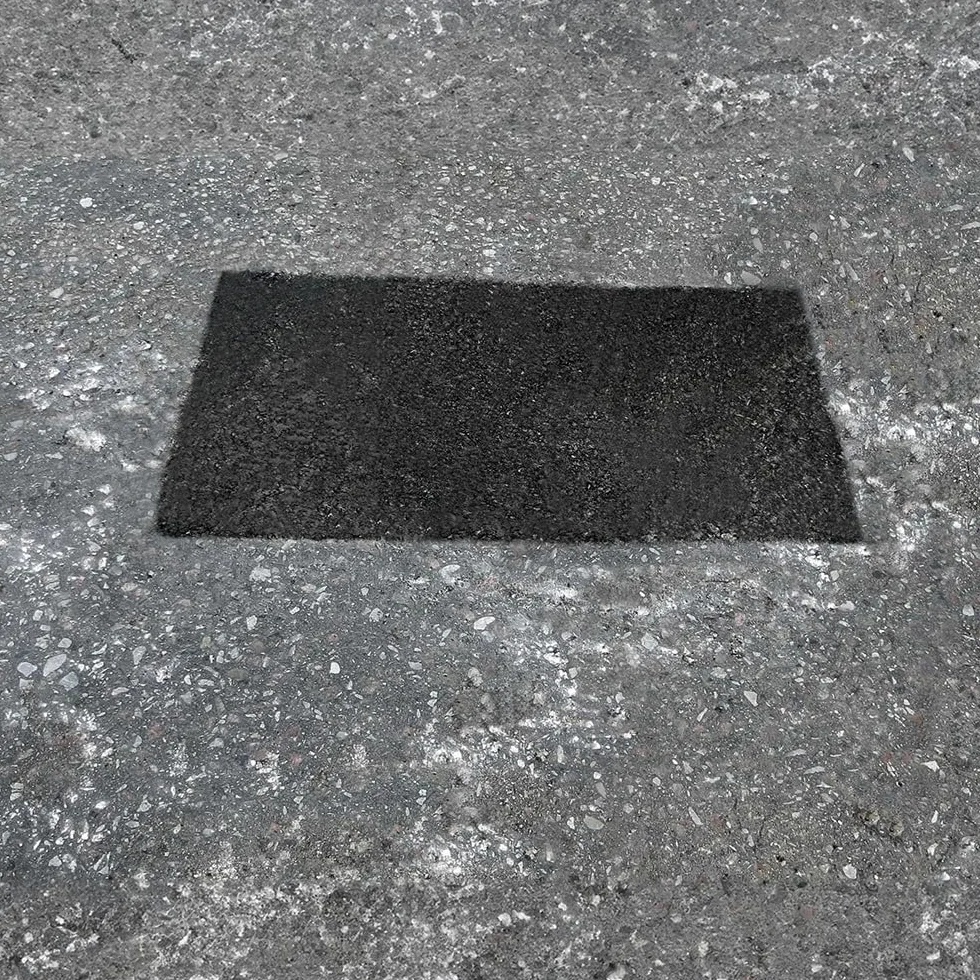 Budomex Asfalt na zimno, mieszanka mineralno-asfaltowa, do napraw powierzchni drogowej, 25 kg