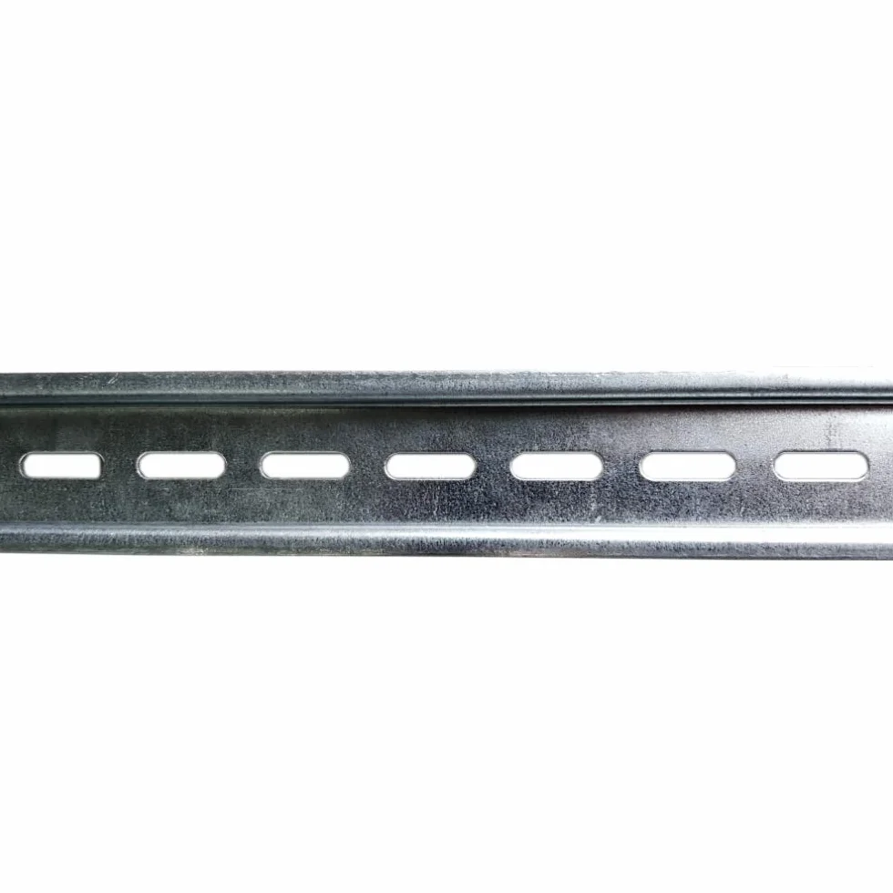 50 cm szyna nośna szyna montażowa szyna DIN TH35 perforowana ocynkowana wolt toktorowy 0984