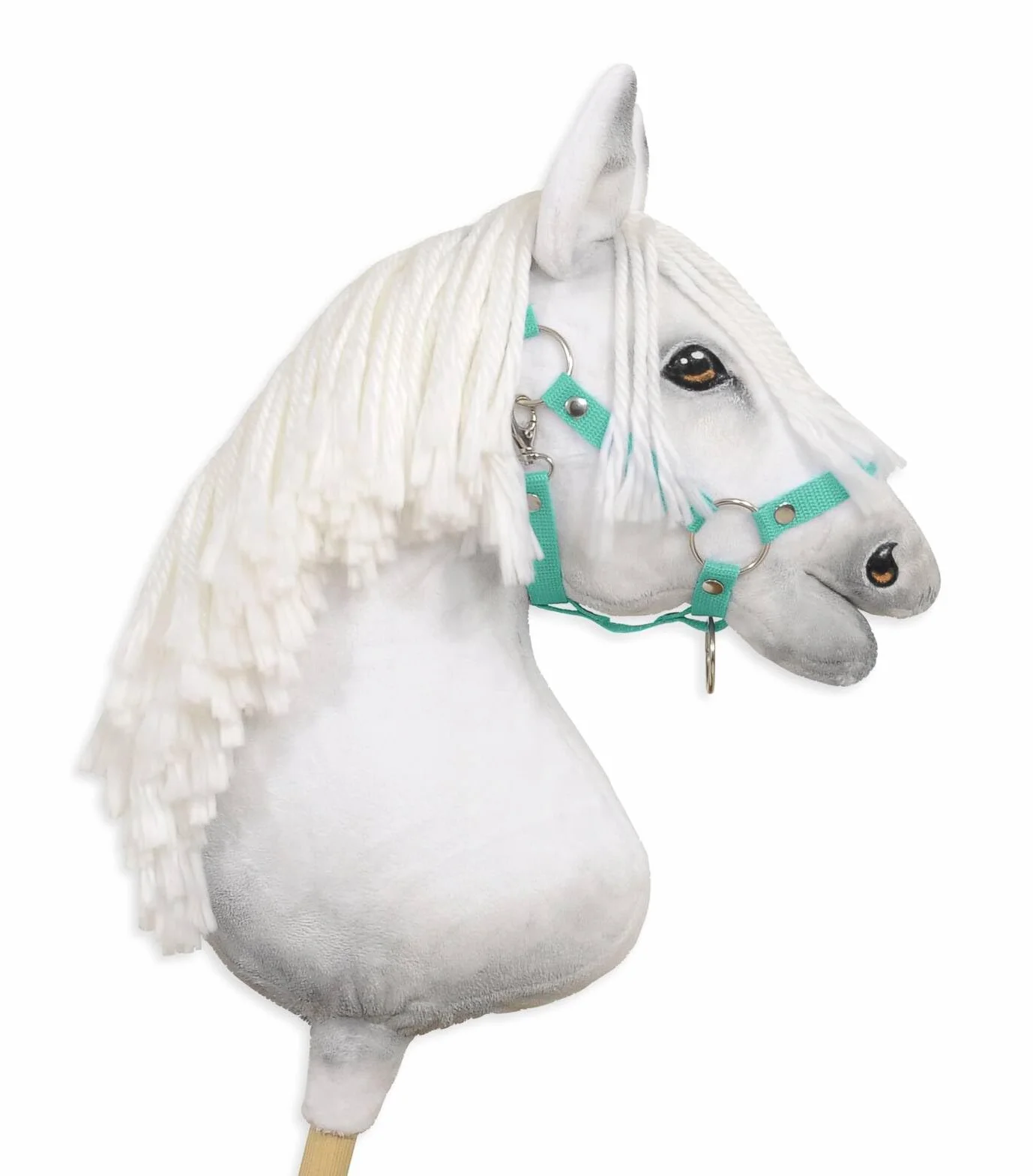 Kantar regulowany dla konia Hobby Horse A3 - miętowy