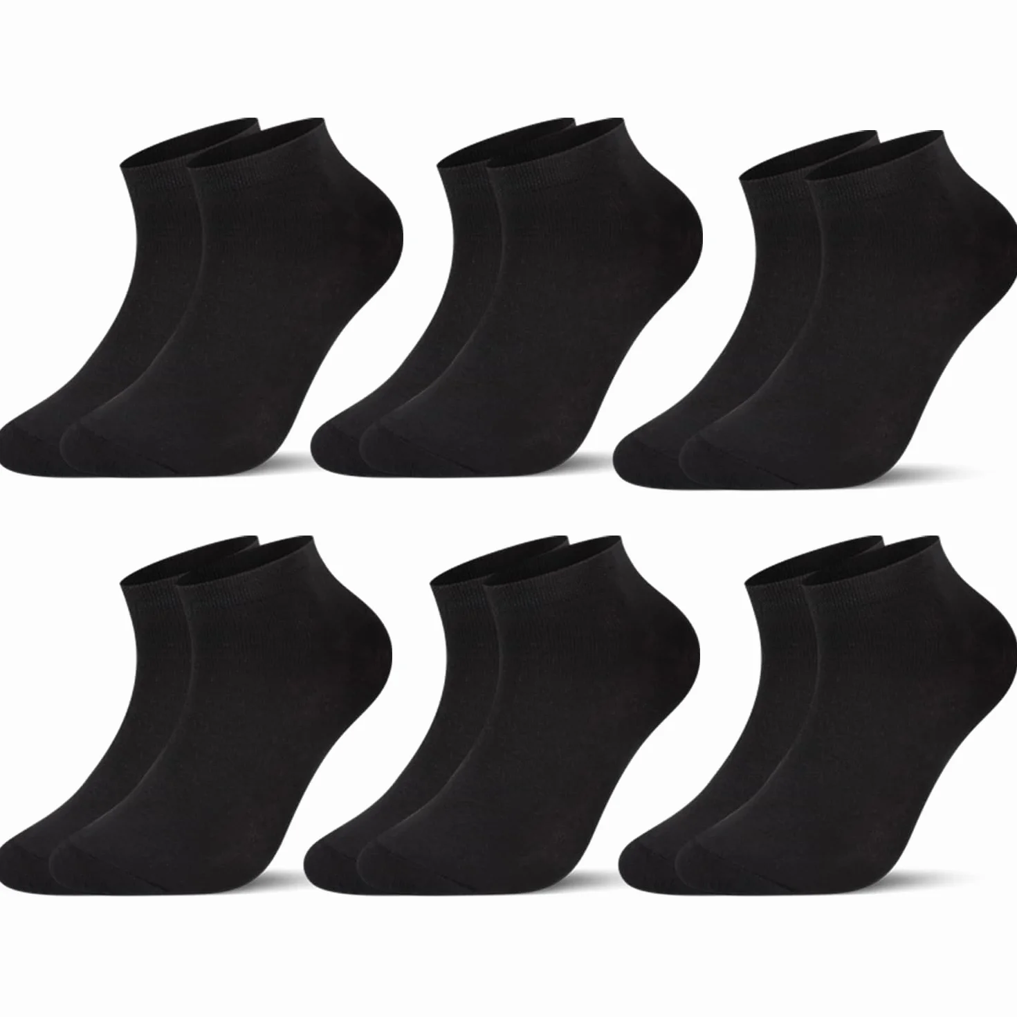 Libella L&K 2897 skarpety dziecięce, dla dziewcząt, do sneakersów, skarpety sportowe, 6 sztuk
