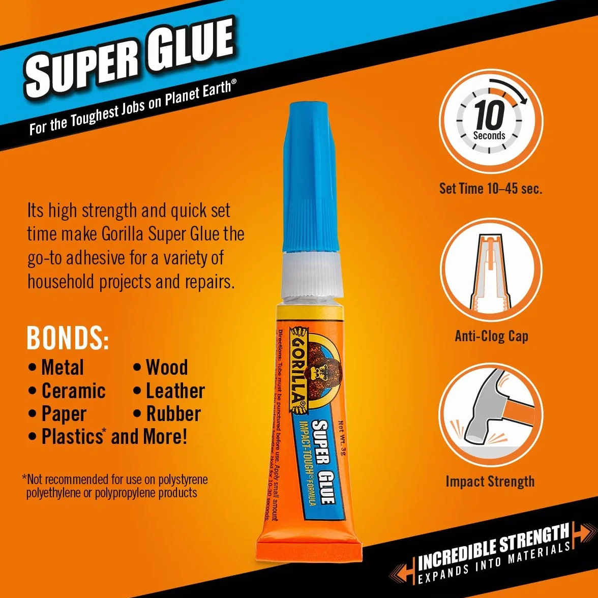 Gorilla Super klej 1 x 3 g