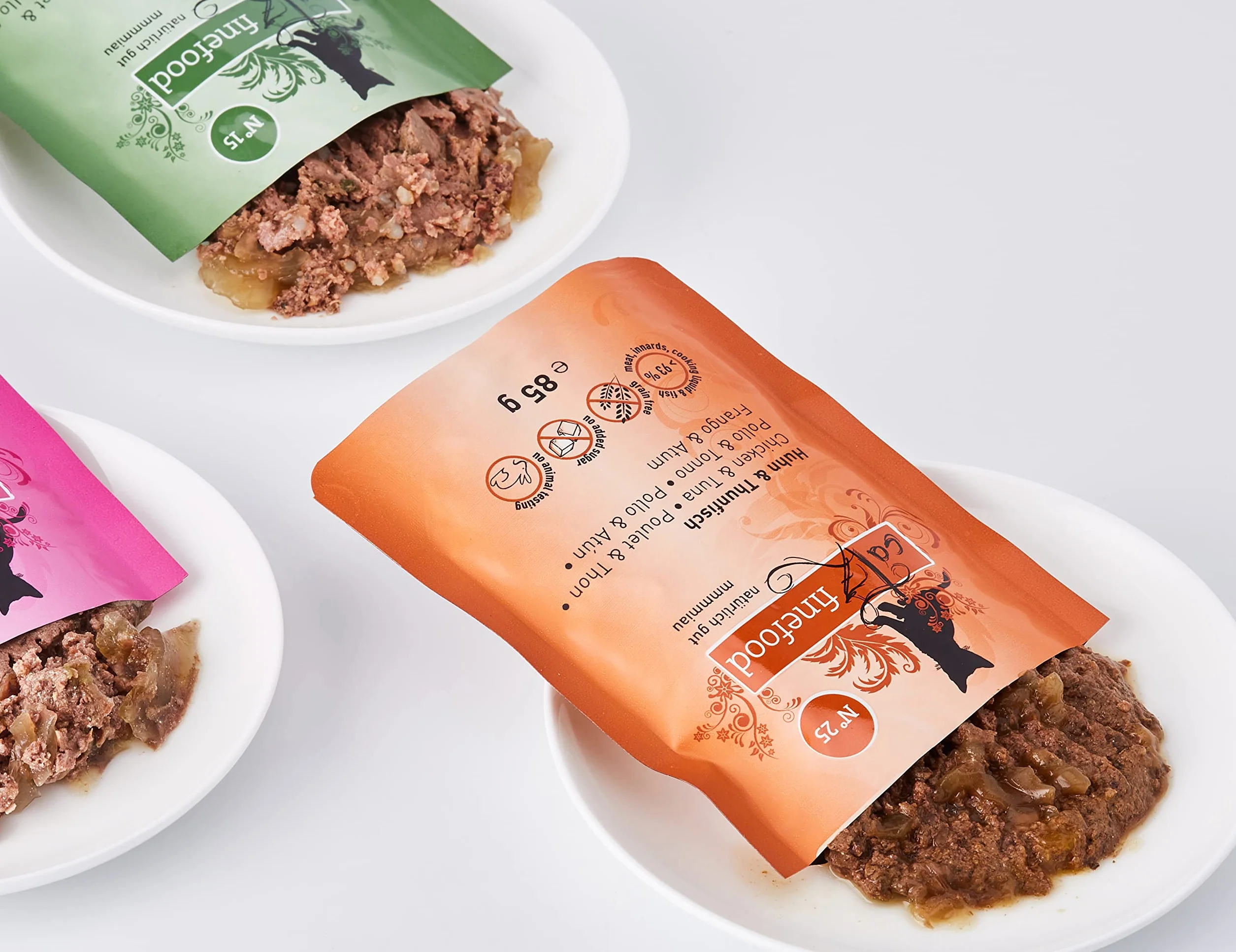 Catz Finefood 008450 Mokra Karma dla Kotów, 12 x 85g