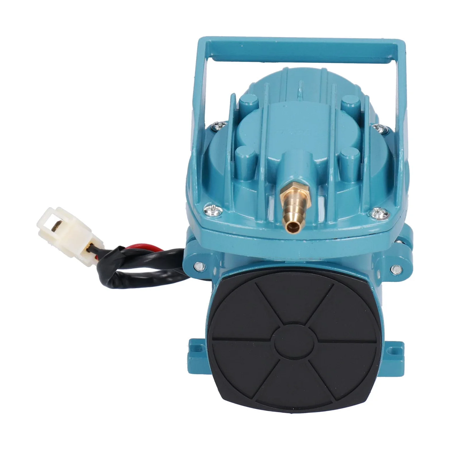 Fabater Pompa Tlenu DC 12 V 18 W do Akwarium, Pompa Powietrza do Akwarium o Konstrukcji Bezolejowej, Wysokociśnieniowa Napowietrzająca 38 L/min Systemu Hydroponicznego W Stawie Akwakultury