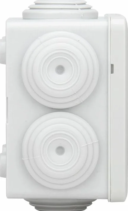 Zenitech, IP55 puszka przyłączeniowa do płyt gipsowo-kartonowych, 60x60x40mm, biała, odporna na wilgoć i kurz, łatwa i dyskretna instalacja, optymalna ochrona instalacji elektrycznej