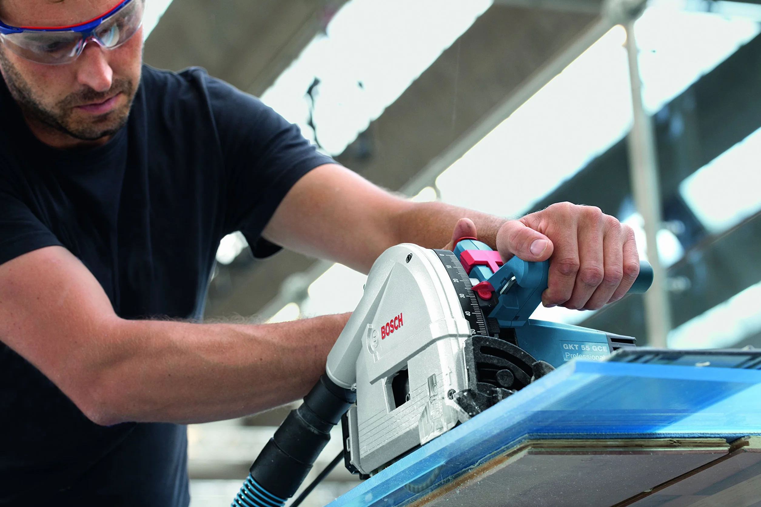 Bosch Professional Zagłębiarka GKT 55 GCE 1400 W Ø 165 mm L-BOXX 238