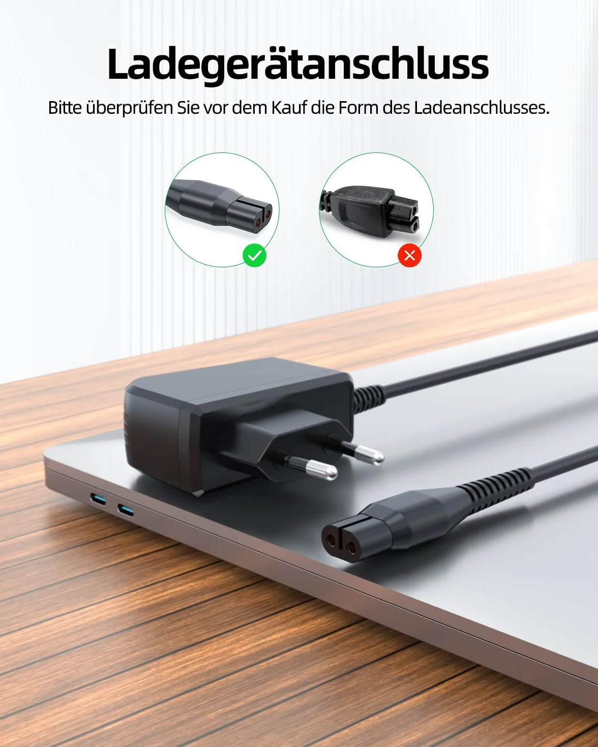 Kabel do ładowania kompatybilny z Karcher WV1 WV2 WV5 WV50 WV70 WV75 KV4 KWI1 Plus 3,3W