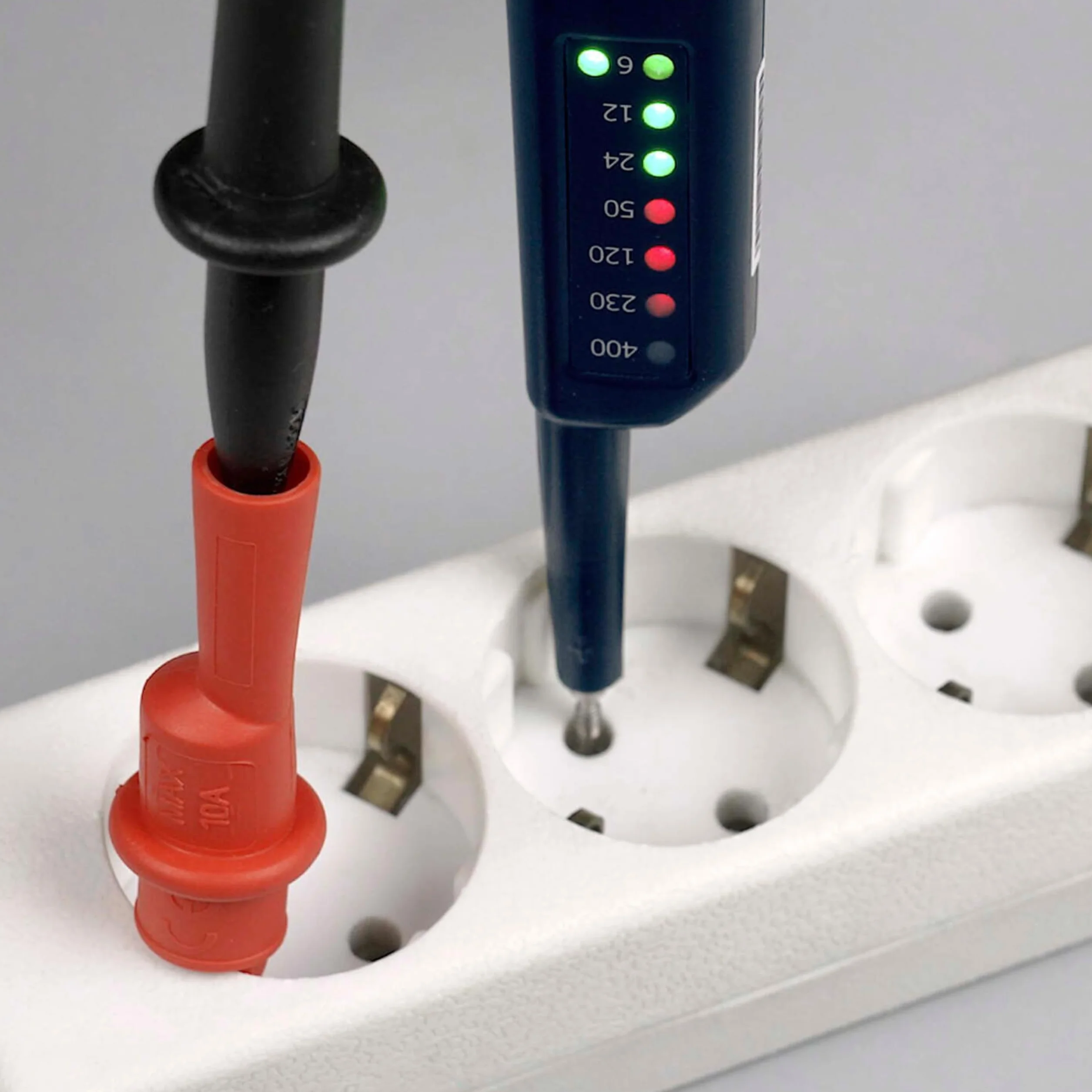 PAN tester napięcia 400 z wyświetlaczem LED