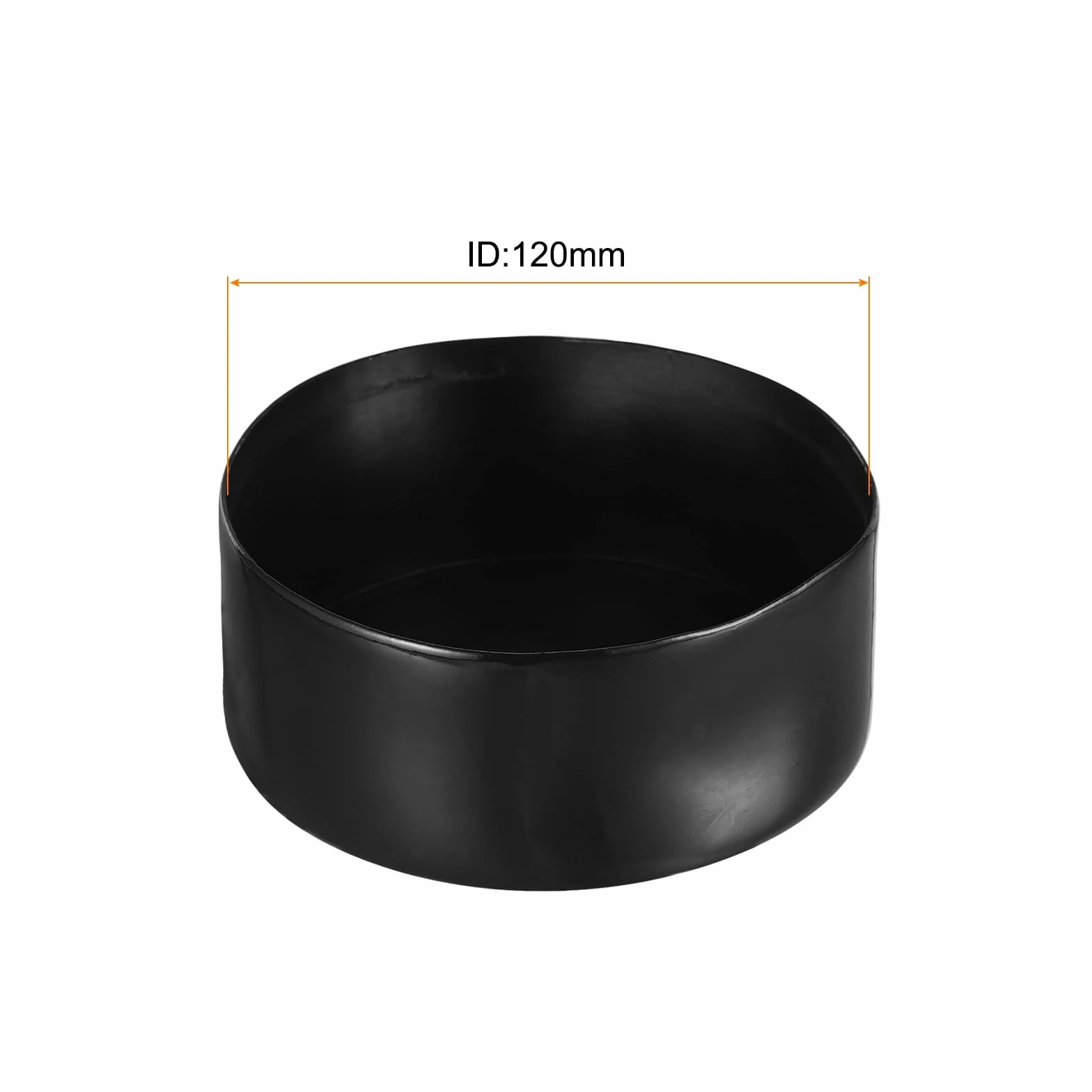 QUARKZMAN gumowe korki okrągłe winylowe 120 mm czarne