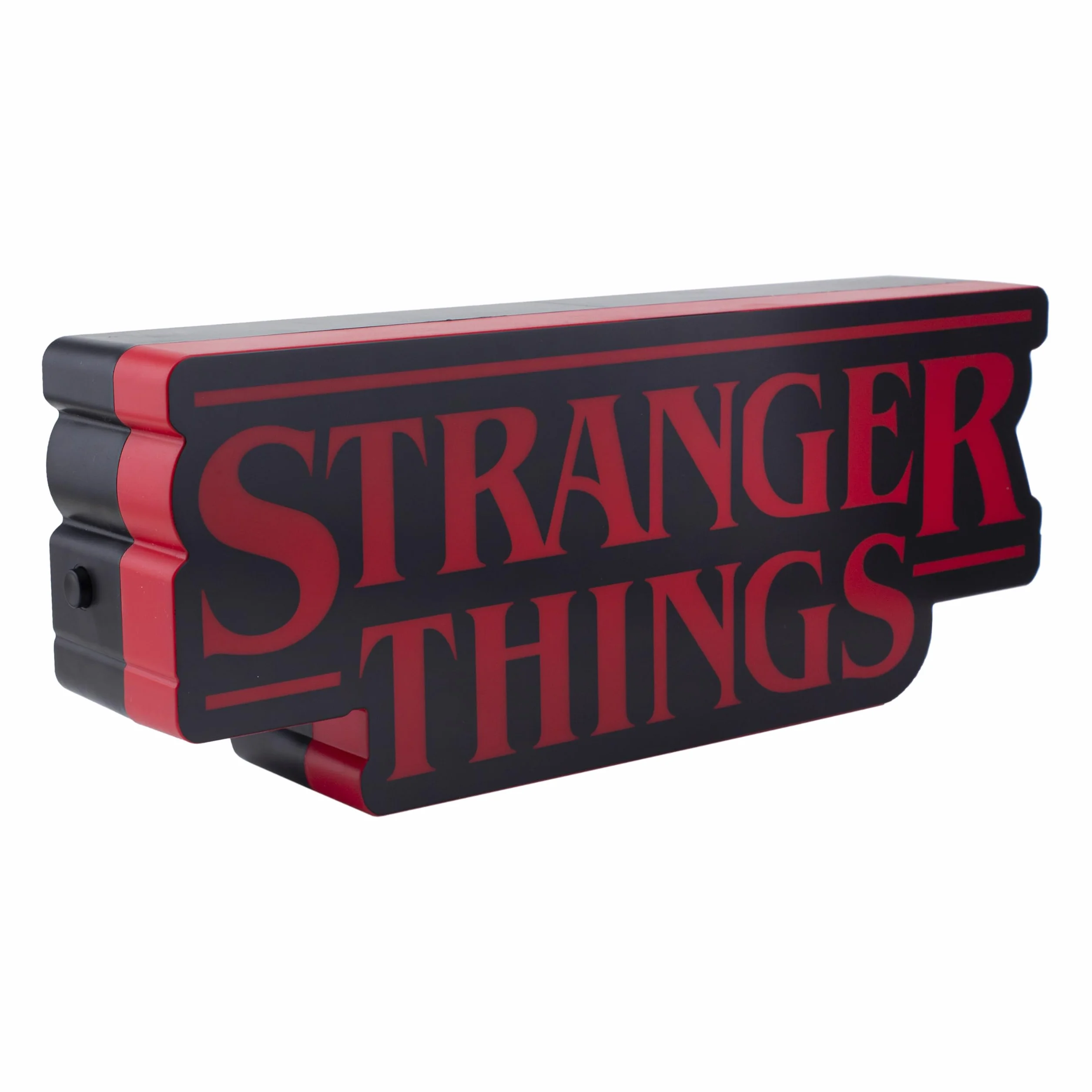 Lampa z logo Stranger Things o szerokości 30 cm (11,8") z zasilaniem USB lub baterią, trybami fazowymi i pulsacyjnymi, oficjalnie licencjonowany produkt Netflix | Paladone